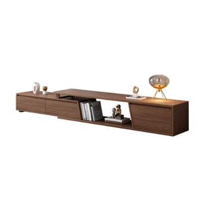 Picture of Alvaro – Natural Wood TV Stand with Coffee Table