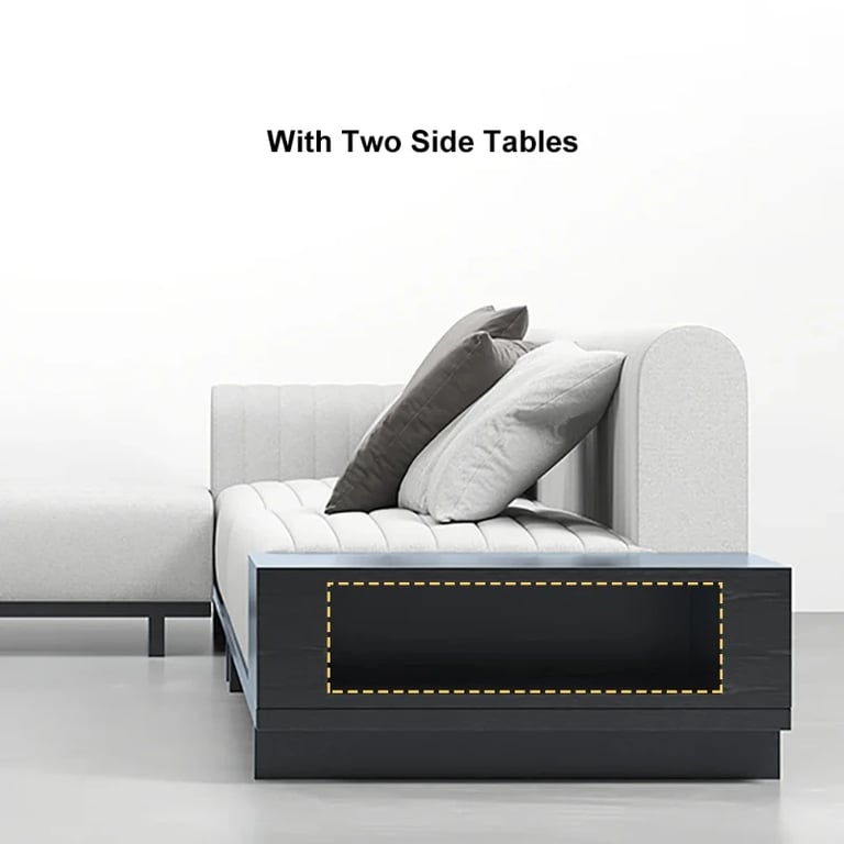 Picture of Cavallo L-Shaped Sectional – Natural Wood