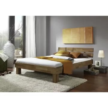 Picture of Zayn Grounded Natural Wood Bed