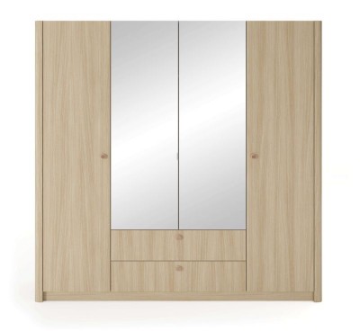 صورة إلڤو طقم غرفة نوم شبابي بتصميم عصرى – خشب طبيعي