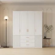 Picture of Lolly elegant wardrobe with shelves and drawers