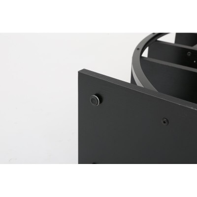 Industrial Multi-Purpose Curved Display Shelf For Home