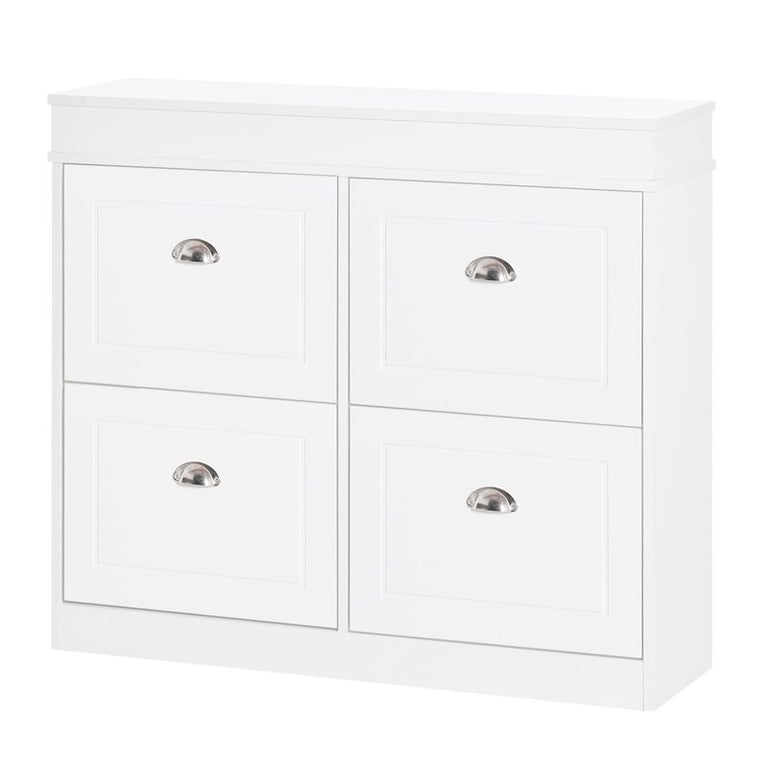 Veronica 8 Pair Shoe Storage Cabinet