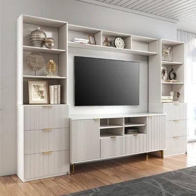 Picture of Macaron Multi-Use TV Unit – Storage & Bookshelf Option