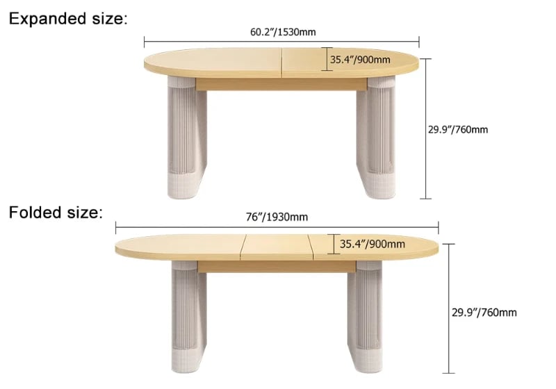 صورة طقم طعام خارجي خشب طبيعي ـ فرديان