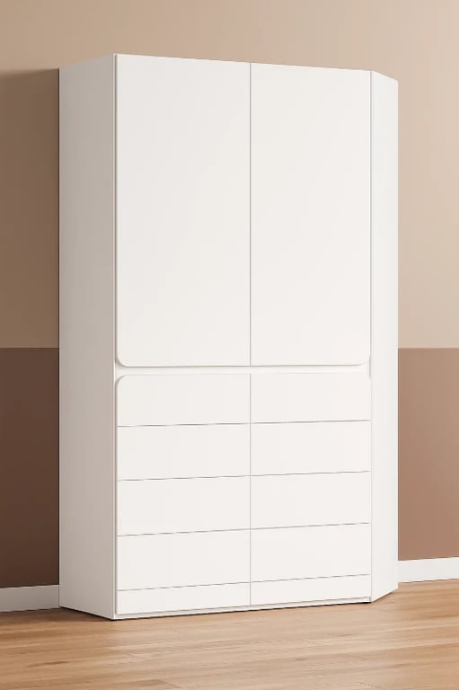 Picture of Nova – Youth Corner Wardrobe-Natural Wood