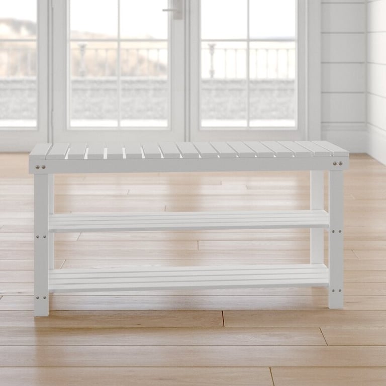 Shami  Wood Storage Bench