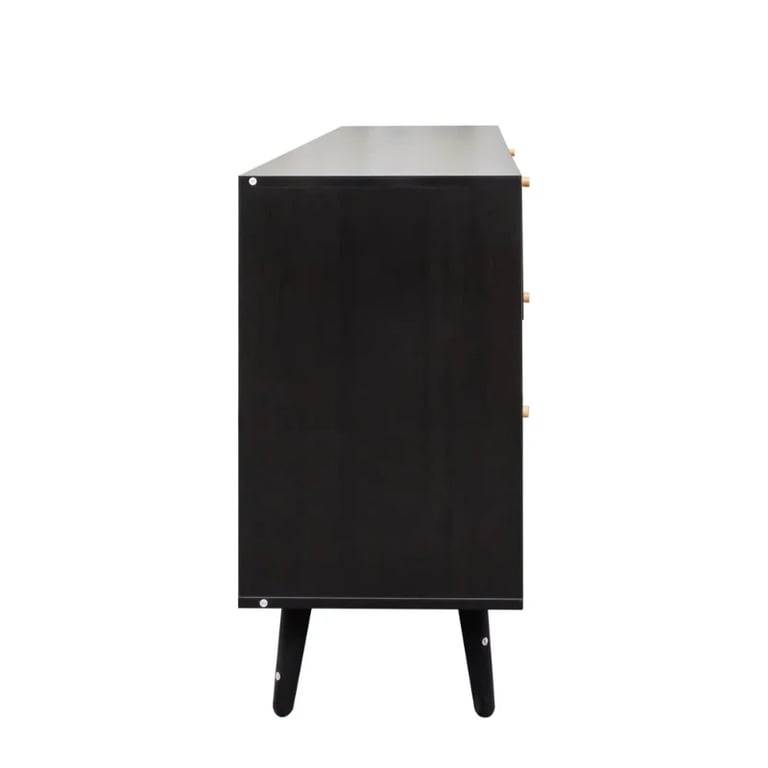 Picture of Maven – Black Rattan 6-Drawer Chest