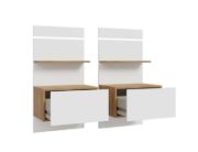 Picture of Solana Modern Bedroom Set – Natural Wood