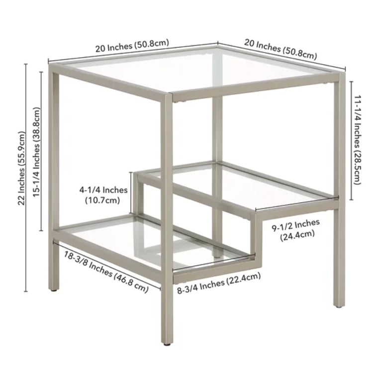 Picture of Coffeno Side table - 2 shelves
