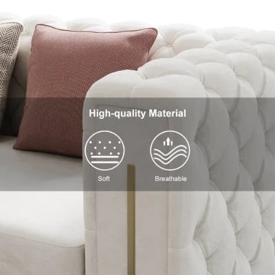 صورة كنبه اليسيوم - خشب طبيعى