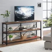 Picture of Decorative table or console Paolo - natural wood