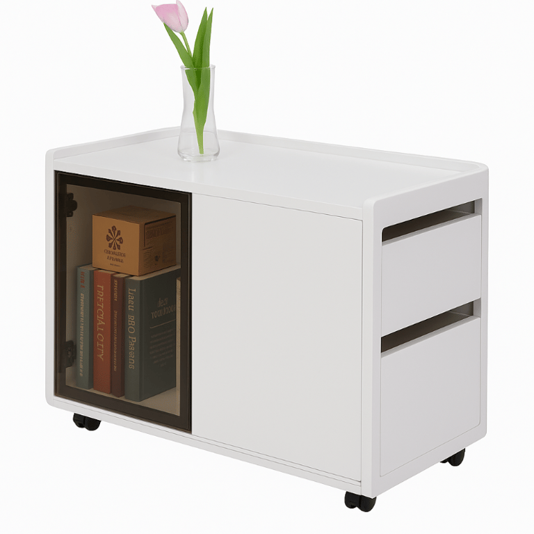 Picture of Veges Side Table Natural wood - Multifunctional uses