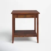 Picture of Aidan Natural wood side table - One drawer