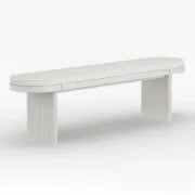 Picture of Lina Modern Dining Bench with a Contemporary Edge
