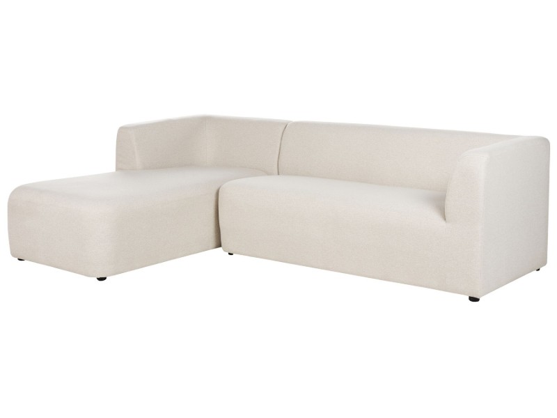 صورة ماتلان – كنبة ركنية على شكل حرف الـ  بقاعدة من الخشب الطبيعي