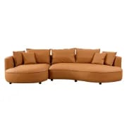 Picture of Mercato L-Shaped Sectional – Natural Wood