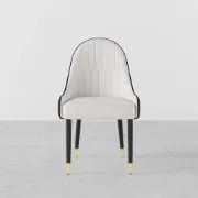 Picture of Vera Luxe Dining Chair  with Natural Wood