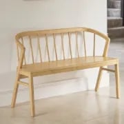 صورة مقعد إلستا من الخشب الطبيعي