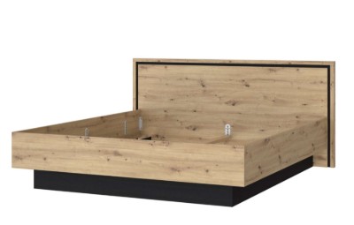 صورة طقم غرفة نوم ماراي – خزانة بباب منزلق من الخشب الطبيعي