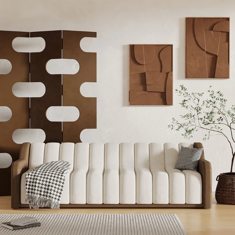 صورة كنبة ريڤا - خشب الطبيعي