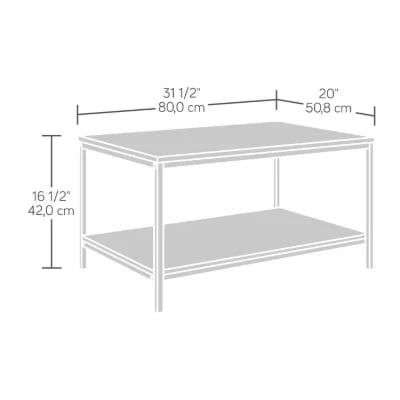 Hanni 4 Legs Coffee Table with Storage