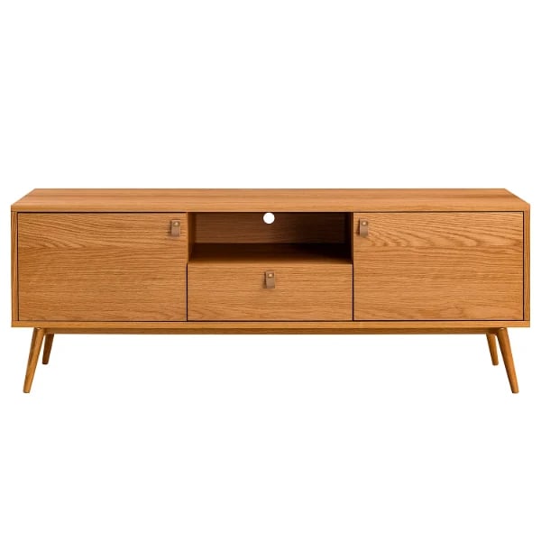 Picture of Viera – Minimalist Natural wood Tv Unit