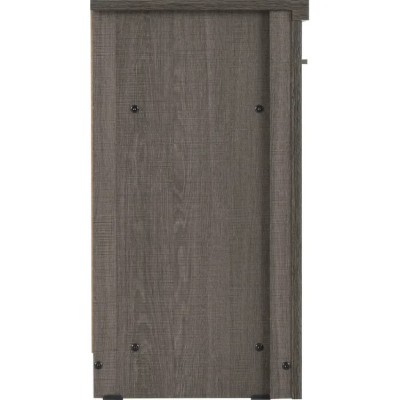 صورة چيرال مقعد تخزين أسود - جلد طبيعي