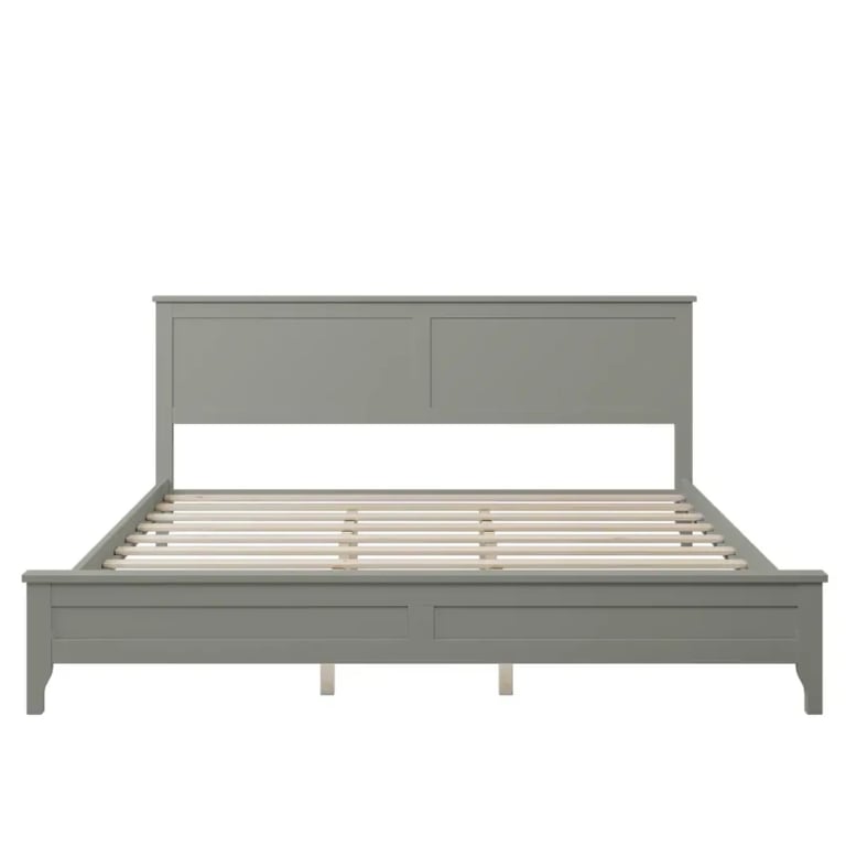 Picture of Harper Natural Wood King Bed – Modern Finish