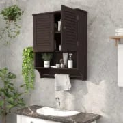 Picture of Jevara Natural wood Bathroom Cabinet