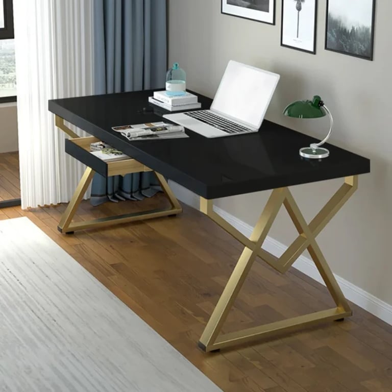 Picture of Axo – Natural Wood Desk with Drawer