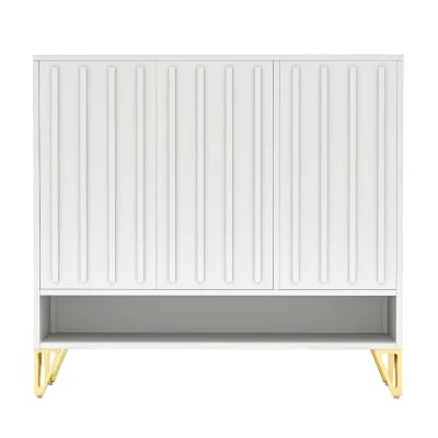 Blanchette – Modern Natural Wood Shoe Cabinet