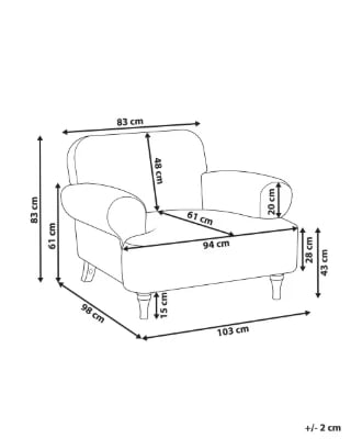 Marvo – Classic Cozy Armchair