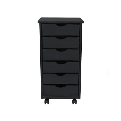 6 Drawer Rolling Storage Chest