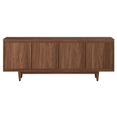 Picture of Olsen Natural Wood TV Unit – Four Doors & Tapered Legs