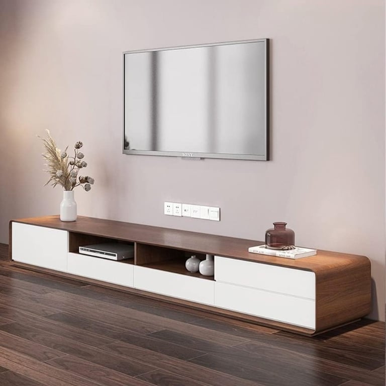 Picture of Ventro  TV Unit – Natural Wood with Ample Storage