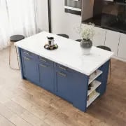 Grata Kitchen Island with Storage