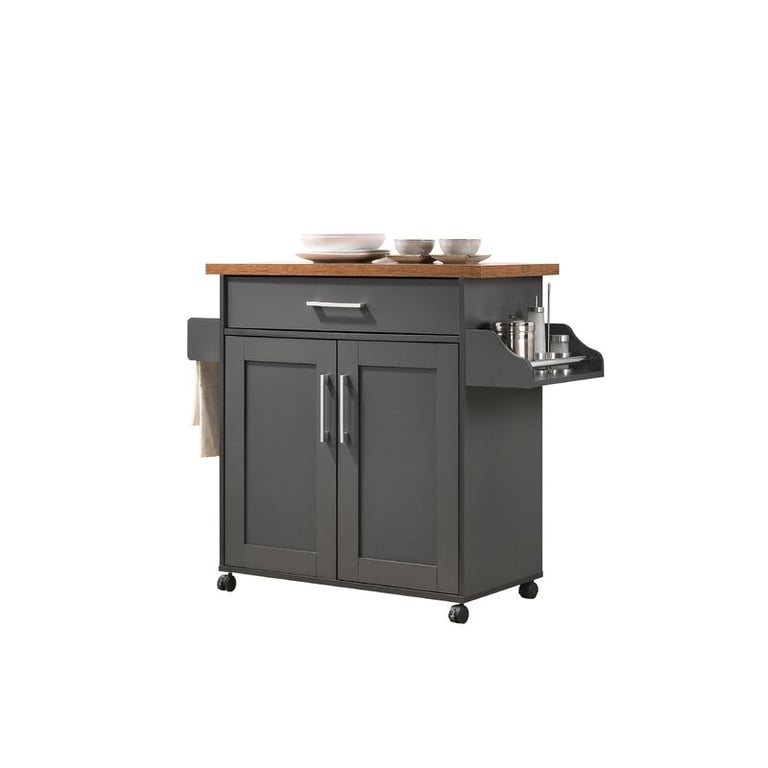 Cristi Kitchen Cart with Locking Wheels