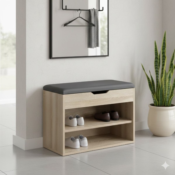 Picture of Carmena Shoe Storage Bench