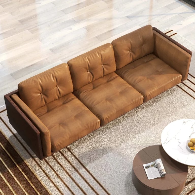Picture of Cavello Sofa – Natural Wood
