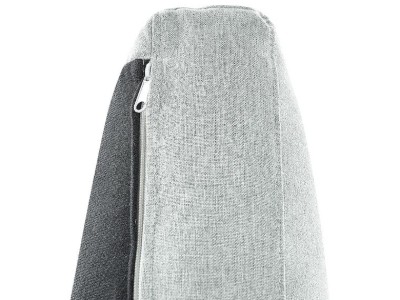 صورة داروا – كرسي عصري بذراعين من الخشب الطبيعي مع أرجل ستانلس ستيل