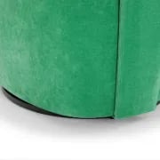 Picture of Patchie Patchwork Accent Chair – Soft Upholstery with Natural Wood Base