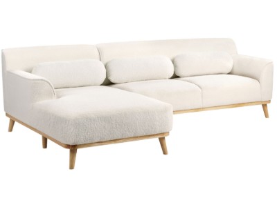 Picture of Milano L-Shaped Sectional – Natural Wood