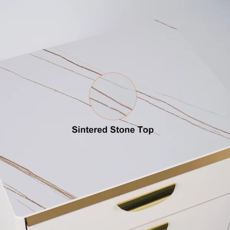 Picture of Fera Modern White Nightstand