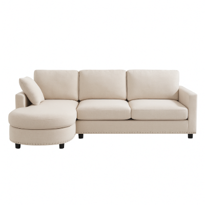 Picture of Mixoy L-Shaped Sectional Natural wood