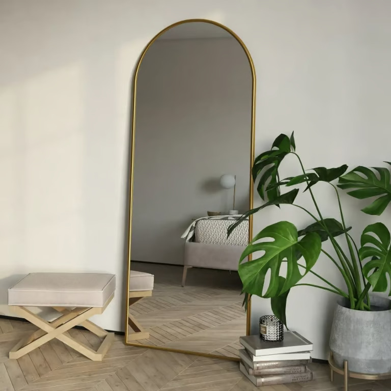 Dara Modern Arch Floor Mirror
