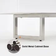 Picture of Venela Modern Sideboard Natural wood with Metal legs