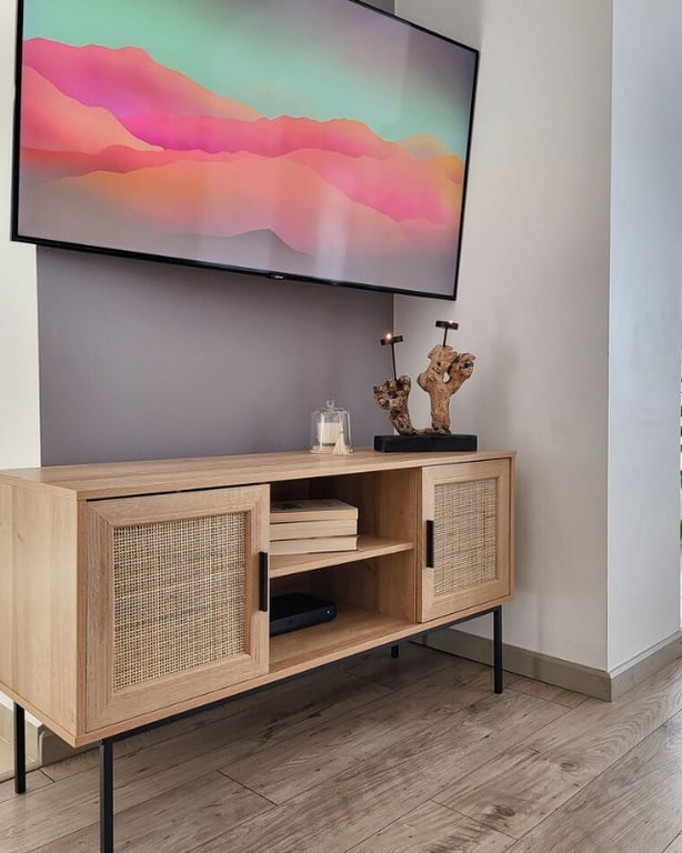 صورة وحدة تليفزيون طراز بوهيمي