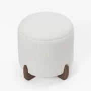 Niva pouf - Natural wood