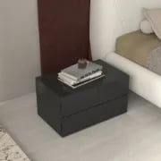 Picture of Leveim Modern Nightstand - Two drawers